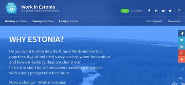 Workinestonia.com - гид по жизни и работе в Эстонии